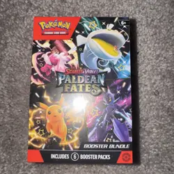 Paldean Fates Scarlet & Violet Pokemon TCG Booster Bundle - Image 1