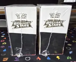 x2 Brilliant Stars ETB Sealed - Pokemon Sword & Shield - Elite Trainer Box - Image 4