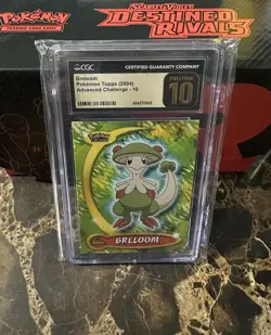2004 Breloom #10 Pokemon Topps Advanced Challenge - Image 1