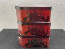 Pokemon TCG Scarlet & Violet Destined Rivals Team Rocket Tin Set of 3 - Image 3
