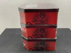 Pokemon TCG Scarlet & Violet Destined Rivals Team Rocket Tin Set of 3 - Image 5