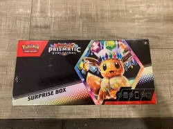 Pokemon TCG Scarlet & Violet Prismatic Evolutions Surprise Box Factory Sealed - Image 1
