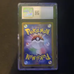2024 CGC 9 Graded Pokemon Eevee AR 078/066 Crimson Haze SV5a Japanese - Image 2
