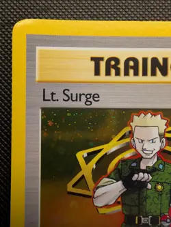 Pokemon TCG Lt. Surge Gym Heroes 17/132 Holo Rare Nm - Image 2