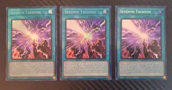 (3x) Seventh Tachyon MZTM-EN016 Maze of the Master 1st Edition Secret Yu-Gi-Oh! - Image 1
