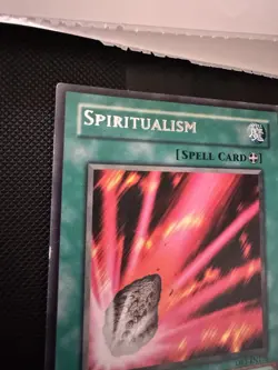YuGiOh! Spiritualism Fairy Meteor Crush Misprint DB1-EN178 double stamp - Image 2