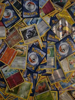Pokemon Trading Card Lot - 100 No Duplicates, No Energies, Guaranteed Rares. - Image 1
