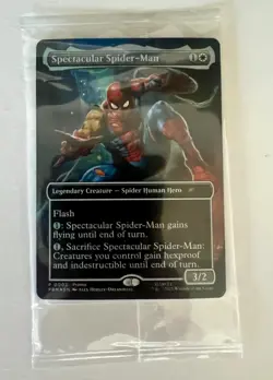 EXCLUSIVE Magic: The Gathering Spectacular Spider-Man Game Trading Card - Image 1