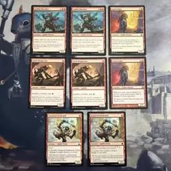 8 Card Goblin Lot- Mtg Magic The Gathering Cards- Various Sets- NM/LP - Image 1