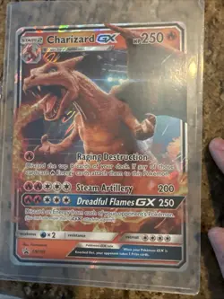 Pokemon TCG Charizard GX SM195 Regular + Jumbo Size Card - Never Played Mint - Image 4