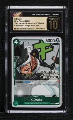 2022-Current One Piece Card Game: Promos English #ST02-014 CGC 10 Pristine - Image 1