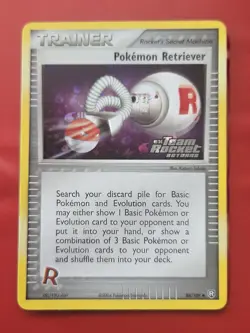 Pokemon Retriever 84/109 Uncommon Reverse Holo Card Lightly Played - Image 1