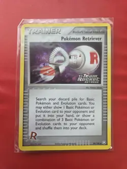 Pokemon Retriever 84/109 Uncommon Reverse Holo Card Lightly Played - Image 2