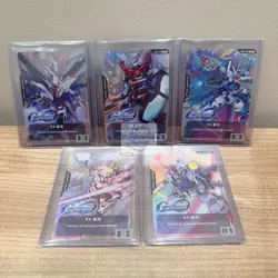 5 Pcs2025 Gundam Card Game Chinese G Generation EX Base Tokens Set Promo - Image 1