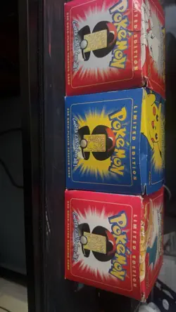 1999 Burger King/Nintendo Pokemon 23K Gold Plated Trading Card Set of 3 NIB - Image 2