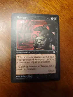 MTG - Mortuary - Stronghold - NM - Free Shipping! - Image 1