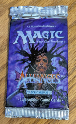 MTG - 2x Alliances Booster Pack - Magic the Gathering Factory Sealed 1996 - Image 2