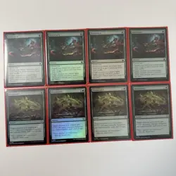 MTG/Gruul (red-green) Delirium/Deck parts x 46 pieces/English/Foil - Image 3