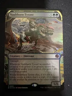 [MTG] Treasure Vault Born Tyrant Raised Foil English - Image 1