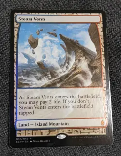 steam vent english version foil expedition mtg - Image 1