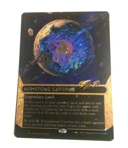 Anonymous Delivery MTG Gem Cave Galaxy FOIL English Borderless - Image 1
