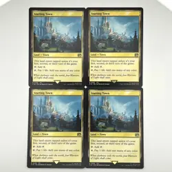 Town of Beginnings 4 Piece Set English MTG - Image 1