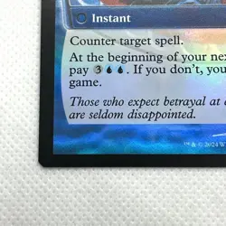 Contract of Negation FOIL Future Prediction Frame English MTG - Image 4