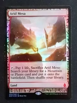 MTG Arid Mesa Foil British Expeditions - Image 1