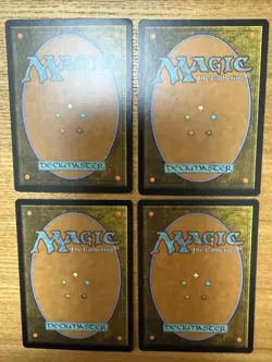 MTG Duress Duress 4 Piece Set English IDW Promo - Image 3