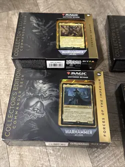 Warhammer 40k MTG commander deck set - Collector version full set. Free Shipping 195166173443 - Image 2