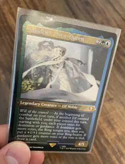 Galadriel, Elven-Queen (Display Commander) LOTR Magic The Gathering MTG - NM - Image 4