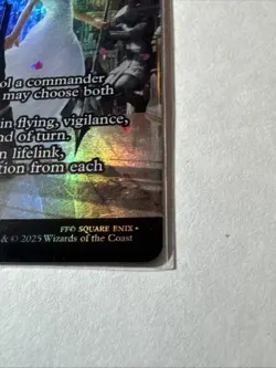 MTG Magic Final Fantasy Blessing of the Oracle - Akroma's Will Showcase FOIL - Image 3