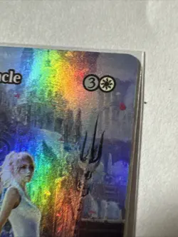 MTG Magic Final Fantasy Blessing of the Oracle - Akroma's Will Showcase FOIL - Image 4