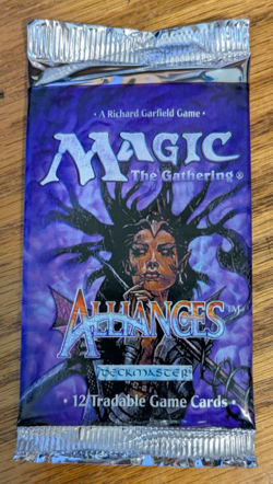 MTG - 3x Alliances Booster Pack - Magic the Gathering Factory Sealed 1996 - Image 4