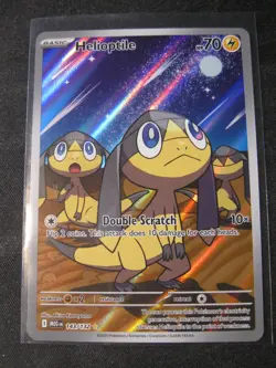 HELIOPTILE 2025 Pokemon Mega Evolution #143/132 Illustration Rare MINT - Image 1