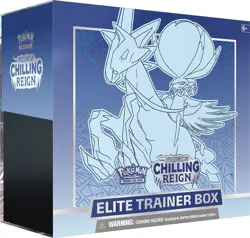 Pokemon Chilling Reign Ice Rider Calyrex Elite Trainer Box NEW SEALED! - Image 1