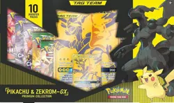 Pokemon Pikachu & Zekrom GX Premium Collection NEW SEALED! - Image 1