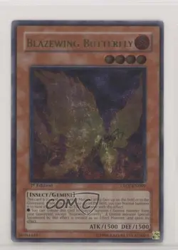 Blazewing Butterfly (Ultimate Rare) 1st Ed. YuGiOh Tactical Evolution #TAEV-EN89 - Image 1