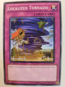 Localized Tornado - EXVC-EN079 - Common - 1st Edition LP/NM Yugioh BULK DISCOUNT - Image 1