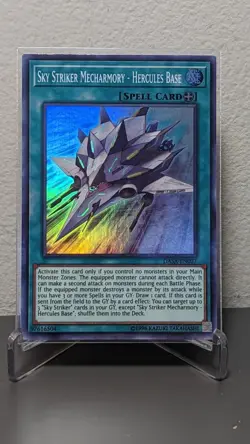Sky Striker Mecharmory - Hercules Base DASA-EN037 YuGiOh! TCG Super Rare 1st Ed - Image 1