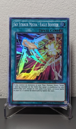 Sky Striker Mecha - Eagle Booster DASA-EN035 YuGiOh! TCG Super Rare 1st Ed - NM - Image 1