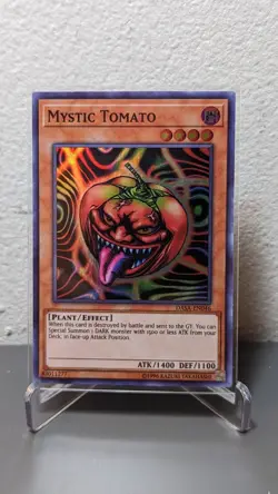 Mystic Tomato DASA-EN046 YuGiOh! TCG Super Rare 1st Edition - NM - Image 1
