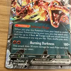 Pokemon Card Charizard EX 125/197 Obsidian Flames S&V ⭐Cheap Start⭐ - Image 3