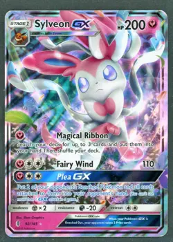 Pokemon Cards - Sylveon GX 92/145 - eBay Live 10th Oct 8pm - Image 1