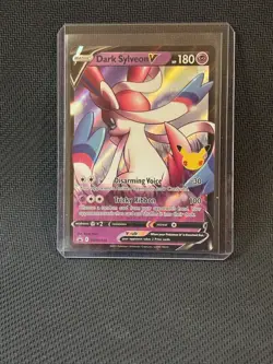 Dark Sylveon V SWSH134 Sword & Shield Black Star Promo Holo Pokemon Card - Image 2