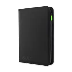Vault X - 9 Pocket eXo-Tec Zip Binder Folder (Holds 360 cards) - Black - Image 3