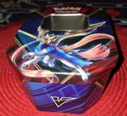ZAMAZENTA Pokemon GX Legends Of Galar V EMPTY Pokemon Tin (TIN ONLY/NO CARDS) - Image 2