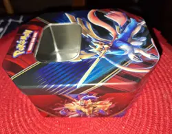 ZAMAZENTA Pokemon GX Legends Of Galar V EMPTY Pokemon Tin (TIN ONLY/NO CARDS) - Image 4