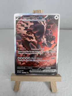 Bloodmoon Ursaluna ex 168/131 Prismatic Evolutions SIR English Pokemon Card NM - Image 1