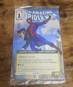 Peter Parker Amazing Spiderman MTG Disney Exclusive Marvel Event Comic W/ Card - Image 4